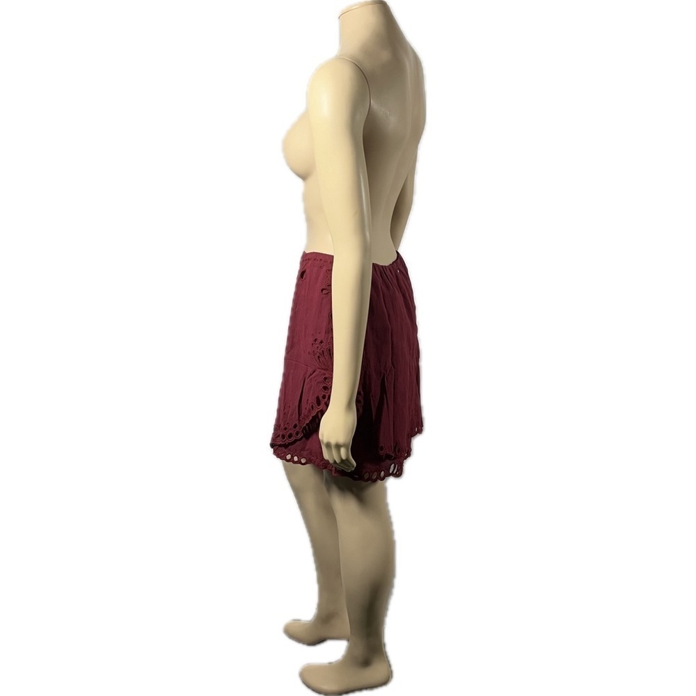 NWT IRO Paris Carina Eyelet Mini Skirt - Picture 5 of 11
